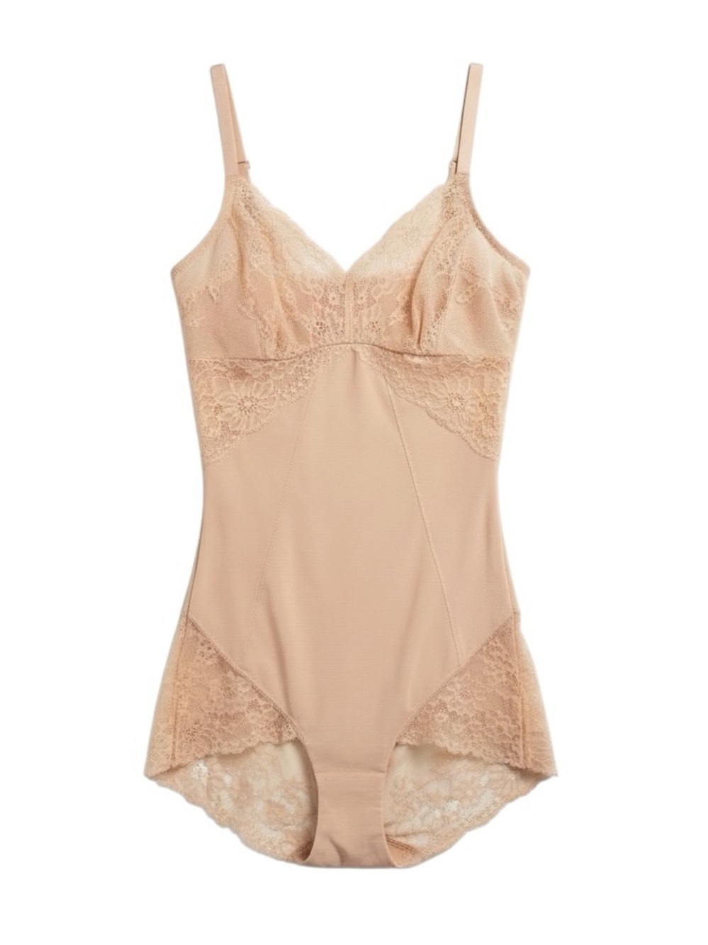 Spanx Spotlight on Lace Bodysuit in Rose Size Small